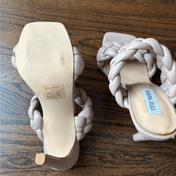 Steve Madden | Women's Braided Sandals | Nude | 9 - Picture 7 of 7